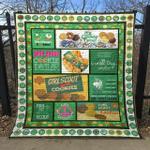 girl scout cookie pkt240615 quilt blanket d2357609