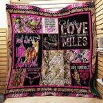 girls do it better deer hunting cl22100221mdq quilt blanket d2355945