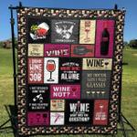 give me more wine or leave me alone pkt200621 quilt blanket d2357174