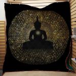 glowing buddha quilt d2384767