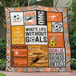 goals orange quilt blanket quilt d2320966