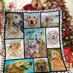 golden retriever angels quilt zhj d2390833