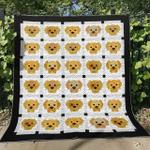 golden retriever hm160715 quilt blanket d2318082