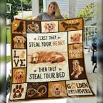golden retriever life is golden quilt hxq d2387900