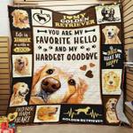 golden retriever quilt zdd d2390635