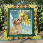golden retriever tn190705b quilt blanket d2357343