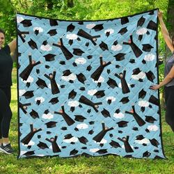 Graduation Day Cl12100329Mdq Quilt Blanket