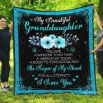 granddaughter my beautiful granddaughter the keeper of my heart blanket th0807 quilt d2356857
