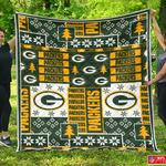 green bay packers fabric christmas quilt d2386895
