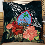 guam hibiscus polynesian quilt d2383556