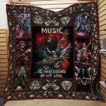 guitarist cla1610630q quilt blanket d2380835