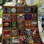 guns n roses quilt blanket limited quilt blanket d2324464