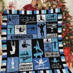 gymnastics is my superpower quilt blanket great customized blanket gifts for birthday christmas