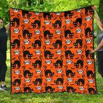 halloween black cat hur16443 3d customized quilt 2307 d2315304