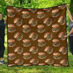 hamburger brown quilt dazllr d2387369