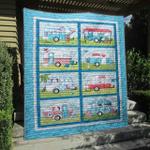 happy campers quilt blanket hp47 quilt d2324130