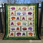 happy campground quilt blanket tt99 quilt d2322432