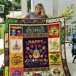happy cinco de mayo quilt blanket great customized gifts for birthday christmas thanksgiving