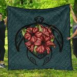 hawaii turtle hibiscus polynesian ah quilt sjo d2390771