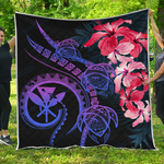 hawaii turtle polynesian tropical style pink quilt d2383564