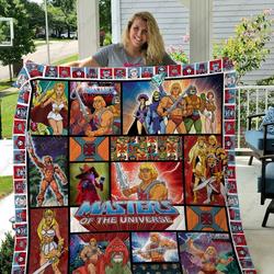 He-Man & Masters Of The Universe Quilt Blanket For Birthday Christmas She-Ra