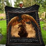 he who lives without discipline washable quilt p60 d2384535