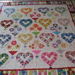 heart quilt blanket d2350633