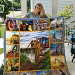 heavy equipment all season plus size quilt blanket d2352097