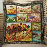 hedgehog four seasons sc quilt derqiz d2388671
