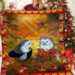 hedgehog nt2309139cl quilt blanket d2318250
