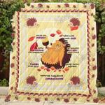 hedgehog quilt wft d2390480
