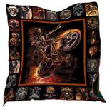 hell rider motorcycles washable quilt 0401 03 d2384590