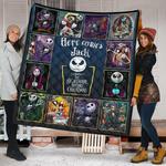 here comes jack the nightmare before christmas quilt d2385072