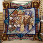hippie a little hood clt140624 quilt blanket d2357534