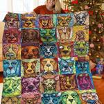 hippie dog quilt vhx d2387441