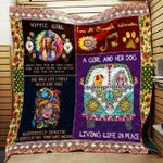 hippie girl blanket th1707 quilt d2347612