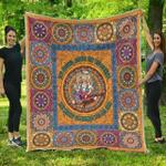 hippie girl mandala pattern bn 3d customized quilt d2314821