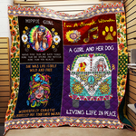 hippie girl quilt blanket quilt d2323480