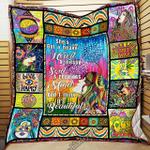 hippie girl shes got a heavy heart quilt blanket d2347193