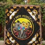hippie i hate people clt130618 quilt blanket d2357252