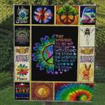 hippie inspirational quotes in wonderful puzzles quilt blanket great customized blanket gifts for