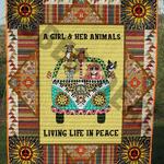 hippie living life in peace ttgg287 awesome 3d customized quilt hip d2315106