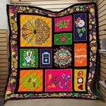 hippie love peace joy blanket th2906 quilt d2357989