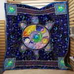 hippie turtle quilt blanket th0607 fan made d2320540
