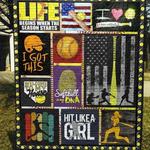 hit like a girl pk220515 quilt blanket d2356983