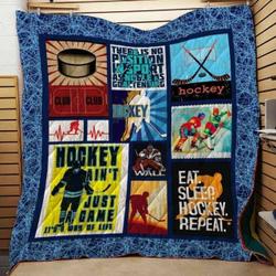 Hockey Cla1610447Q Quilt Blanket