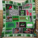 hockey home is where the rink is quilt blanket great customized blanket gifts for birthday