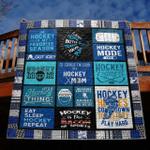 hockey mom quilt blanket th19 quilt d2321654