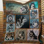 home is where my alaskan is quilt blanket great customized blanket gifts for birthday christmas