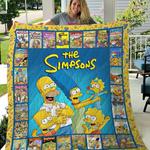 homer simpson the simpsons family quilt blanket for birthday christmas d2324667